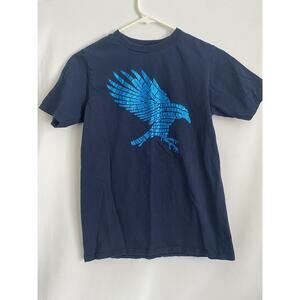 Harry Potter Kids XL Tshirt Navy Blue Raven